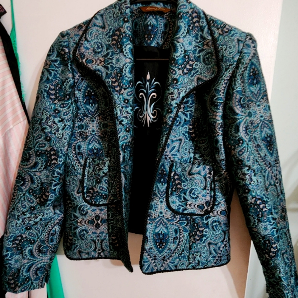 Vintage Hanna & Gracie Womens Blazer Jacket
